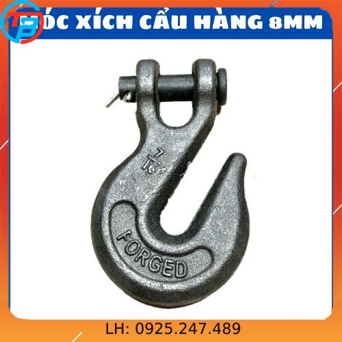 Móc xích đen cẩu hàng Ø 10 mm - Kim khí Vattuvina CÁP THÉP THỦ ĐỨC