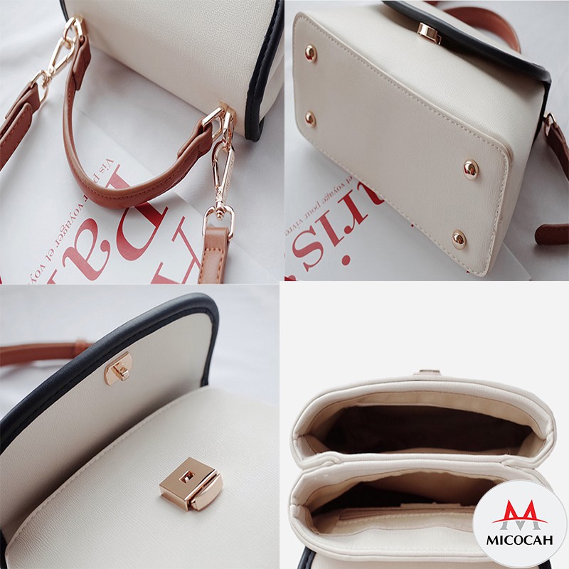 Túi Xách Nữ Đeo Chéo Đeo Vai MICOCAH Dáng Công Sở Thời Trang Phong Cách Retro Da Cao Cấp Cực Đẹp MC26 - Micocah Mall | BigBuy360 - bigbuy360.vn