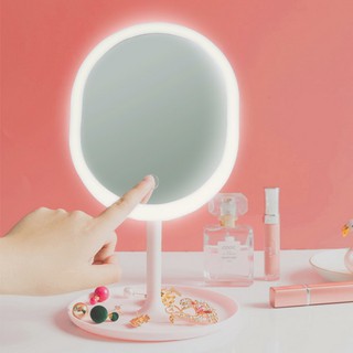 Gương để bàn trang điểm, Gương đèn led cảm ứng