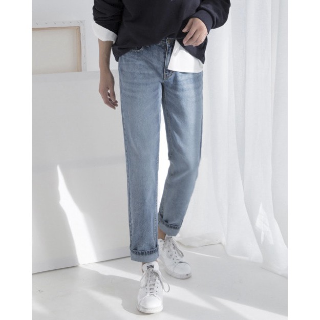 QUẦN JEAN Slimfit Baby Blue CHUOTTRANG | BigBuy360 - bigbuy360.vn