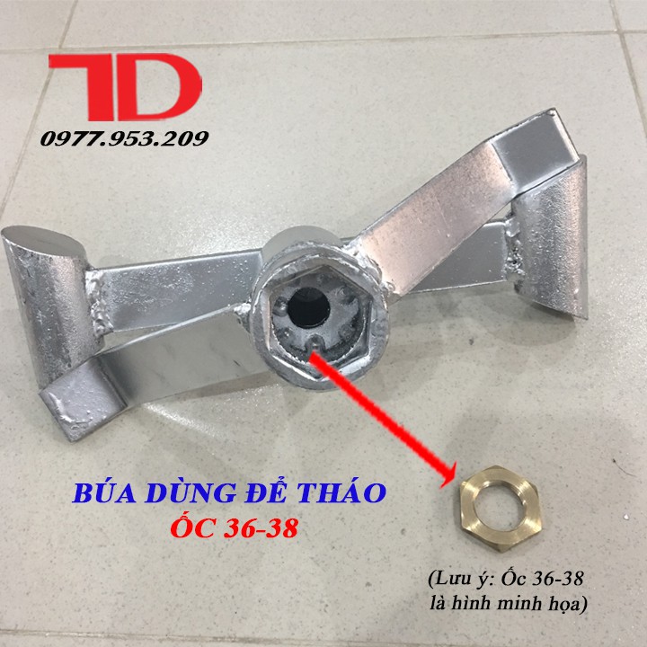 Búa tháo tán lồng máy giặt 36-38