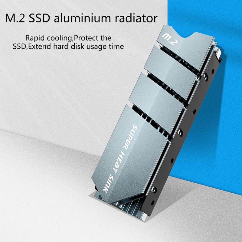 Bộ Tản Nhiệt Nhôm M.2 Ssd Nvme Ngff Kèm Đệm Tản Nhiệt Cho M2 2280 | BigBuy360 - bigbuy360.vn