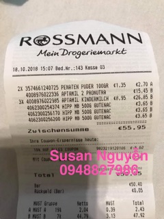 Sữa Aptamil Nội Địa Đức 1+, 2+ 600g