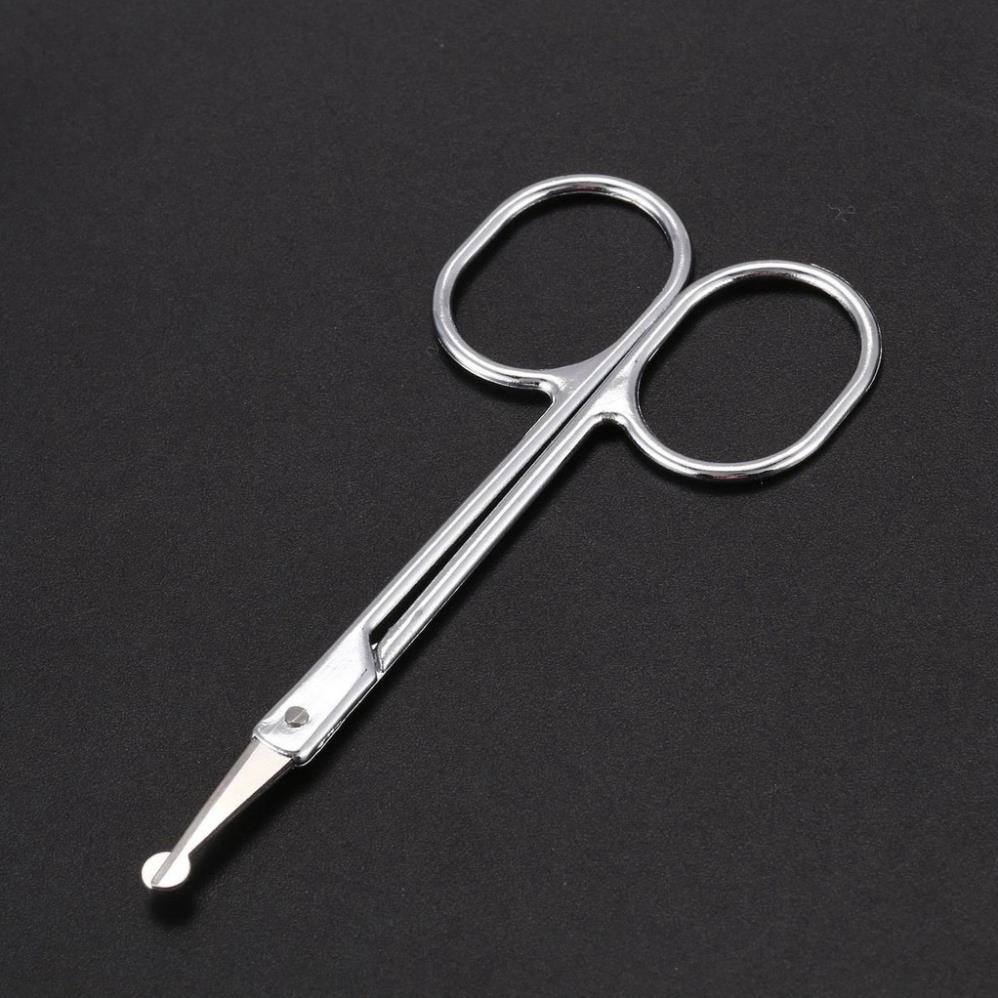 Kéo cắt lông mũi 9×4×0.2cm⚡𝗙𝗥𝗘𝗘 𝗦𝗛𝗜𝗣⚡Kéo có kích thước nhỏ gọn,sử dụng hoặc mang theo trong túi đồ trang điểm