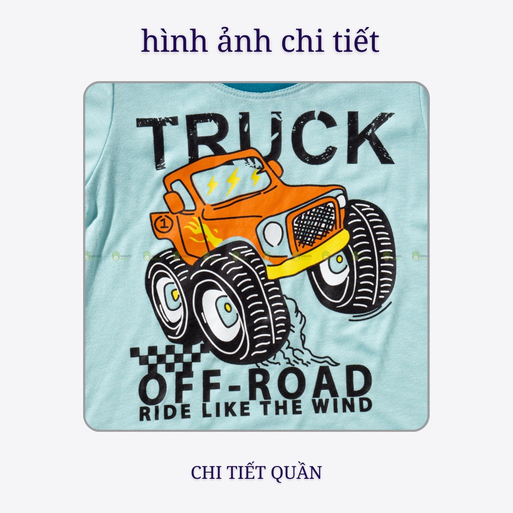Đồ Bộ Bé Gái, Bé Trai Minky Mom Vải Thun Lạnh Hoạ Tiết Cá Mập Quần Kẻ, Bộ Cộc Tay Mặc Nhà Cho Bé MKM2243