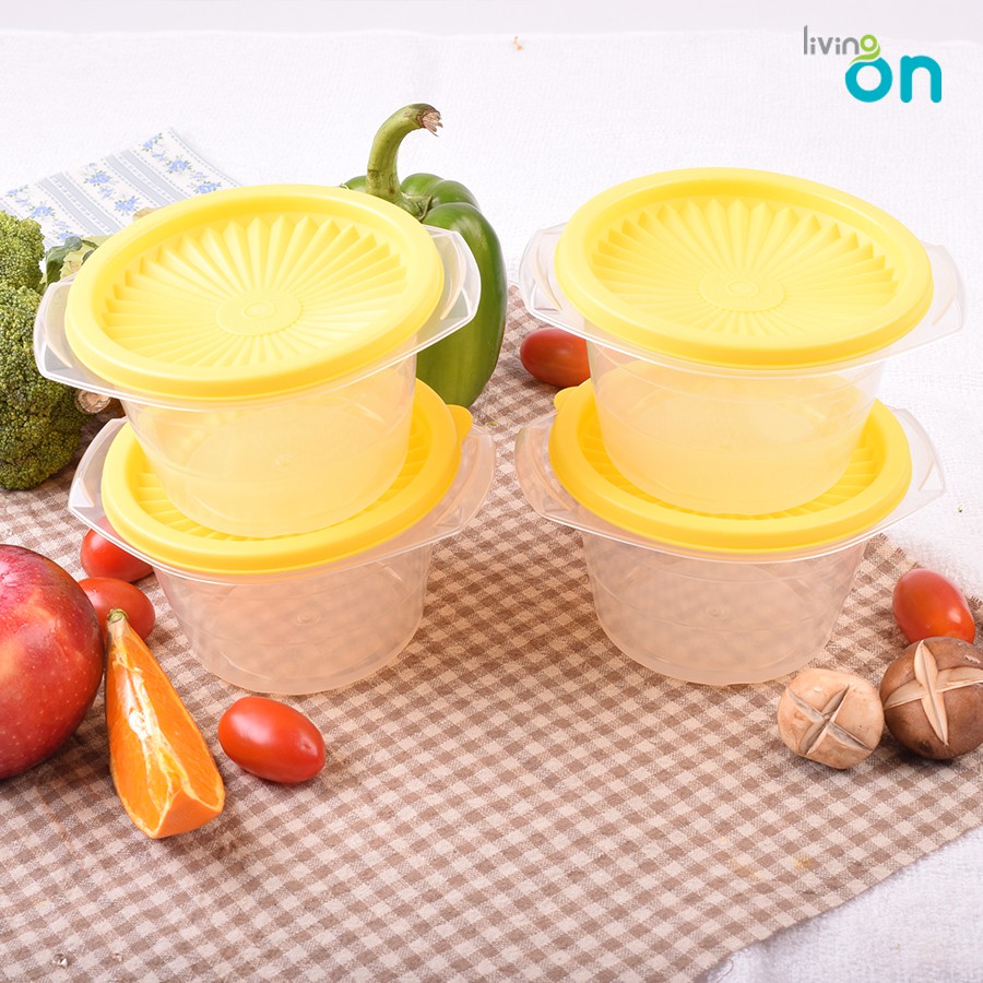 Hộp nhựa tròn đựng thực phẩm-Primo Round set