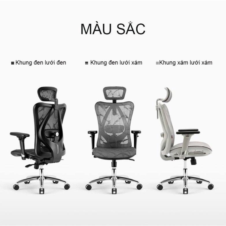 Ghế công thái học Sihoo M57, M57B Bảo Hành 36 Tháng
