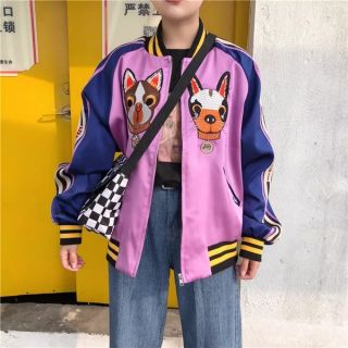 Khoác bomber jacket hàng ulzzang order