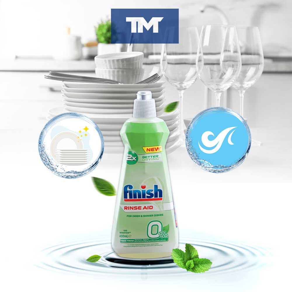 Nước làm bóng Finish Eco 0% 400ml