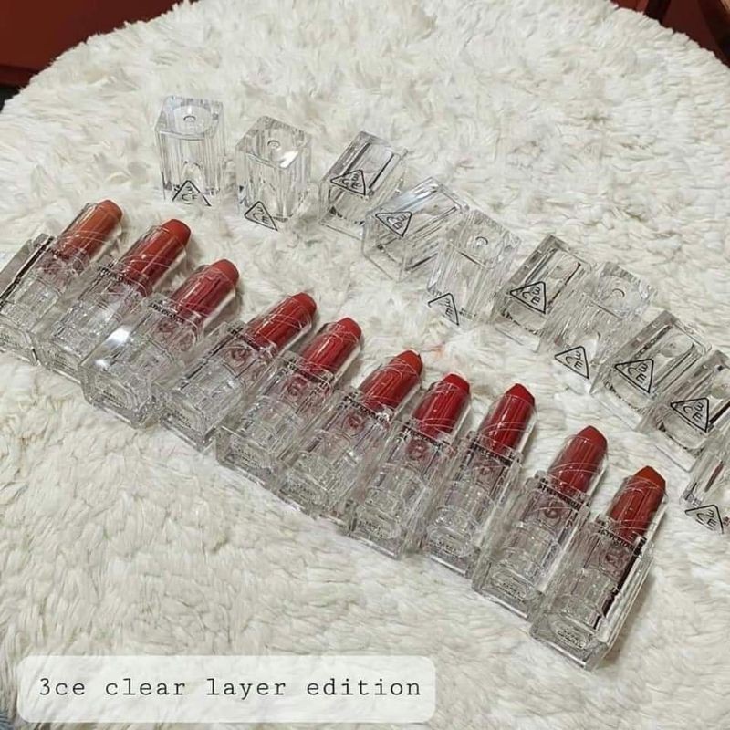 🍒 SON LÌ 3CE SOFT MATTE LIPSTICK - CLEAR LAYER EDITION 🍒