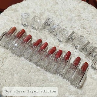 🍒 SON LÌ 3CE SOFT MATTE LIPSTICK - CLEAR LAYER EDITION 🍒