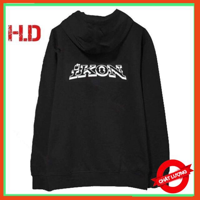 [Hot - Giảm Giá 50%] Áo Hoodie Ikon In Lưng Loại A Hàng Đẹp