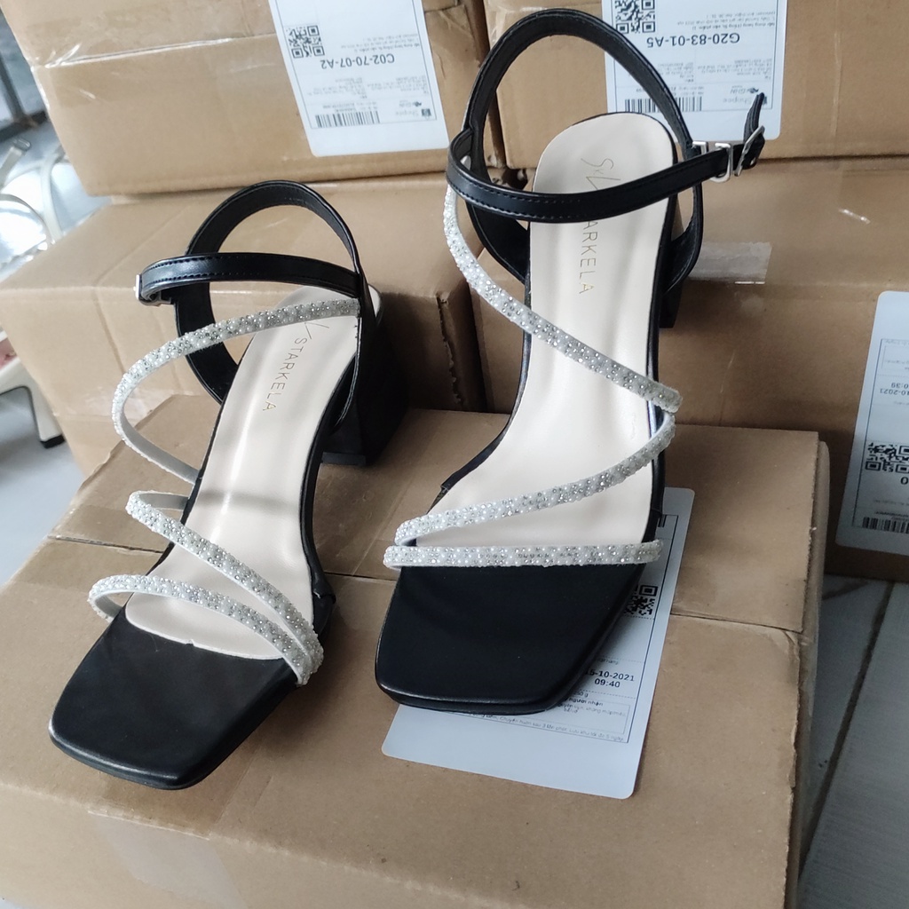 Guốc sandal 5cm quai đá siêu xinh hót 2022 mã T7