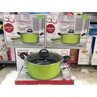 Nồi E-Cook 4,8lit của Lock & Lock 24 cm