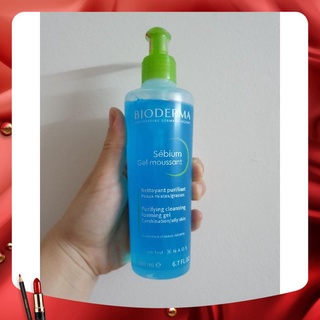 Gel/Sữa rửa mặt cho da dầu 200ml nội địa Pháp