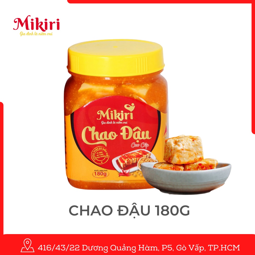 Chao đậu Mikiri hộp 180g - 380g