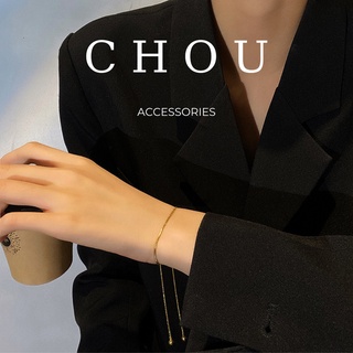 Lắc Tay Dây Rút Trơn Basic | CHOU ACCESSORIES |