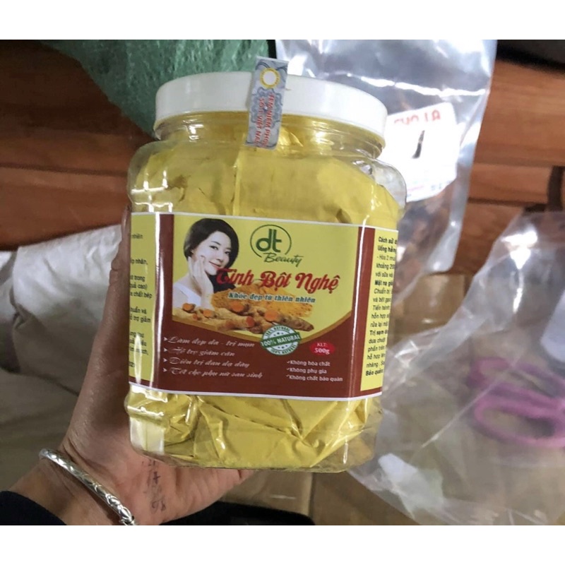 500g Tinh bột nghệ nguyên chất