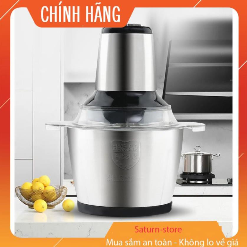 ( Xả kho sập sàn) Máy xay đa năng HONGSHUANG Máy xay inox 300W dung tích 3L - Bảo hành uy tín 1 đổi 1