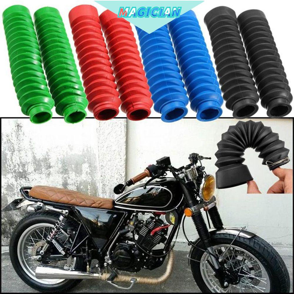 Cặp vỏ bọc bảo vệ phuộc trước xe mô tô bằng cao su nhiều màu sắc thời trang chất lượng cao