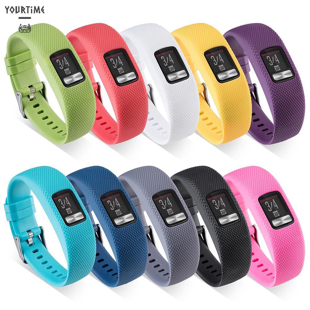 Dây Đeo Silicone Cho Đồng Hồ Thông Minh Garmin Vivofit 4