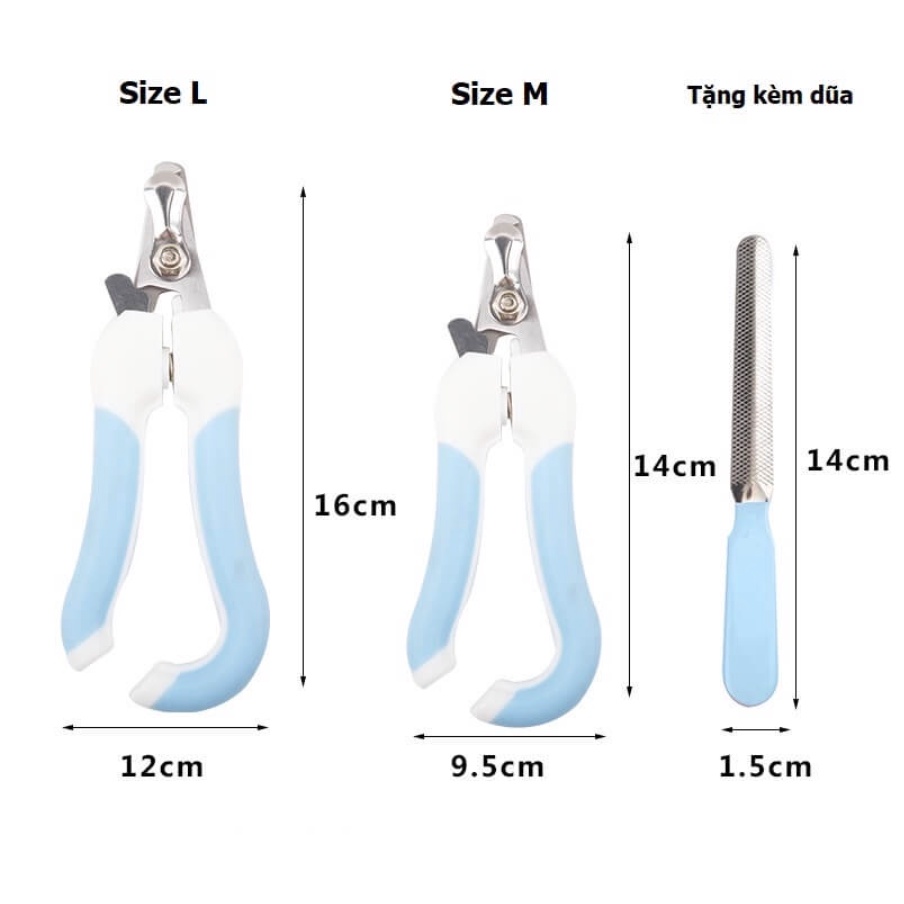 Kìm cắt móng cao cấp cho chó mèo  2 size lớn và nhỏ | PETSMART OFFICIAL