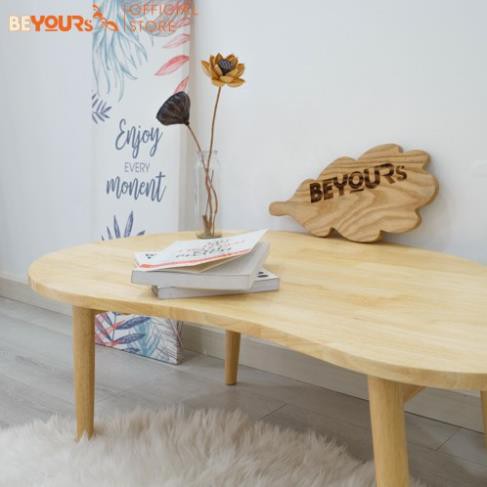 Bàn Trà Sofa Thông Minh BEYOURs D Table Bằng Gỗ Hình Hạt Đậu Nội Thất Kiểu Hàn Lắp Ráp