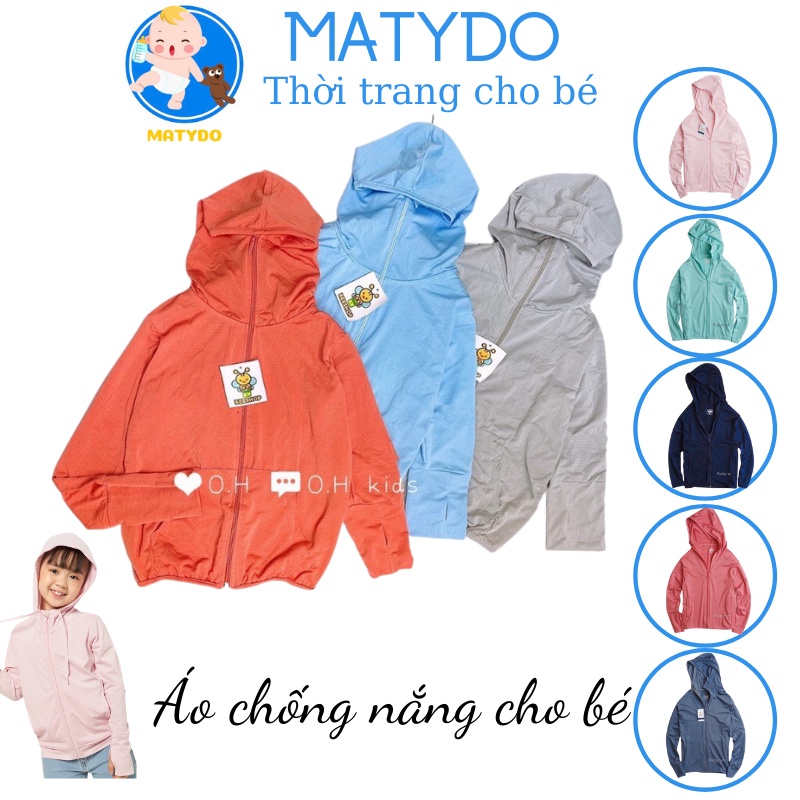 Áo chống nắng thông hơi cao cấp cho bé MATYDO chống tia UV thời trang trẻ em