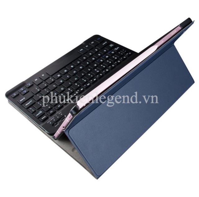 Bao da kèm bàn phím bluetooh cho samsung tab S6 Lite P610/P615