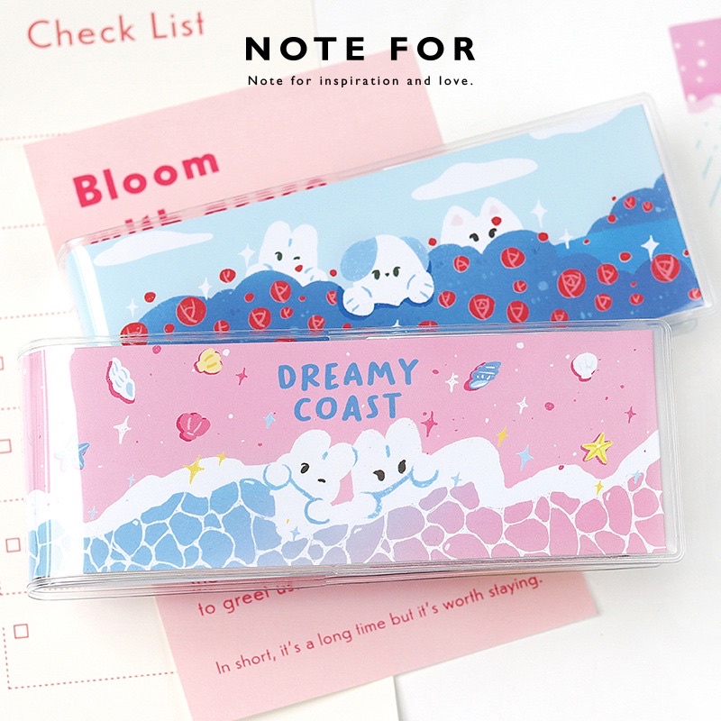 Sổ Tay Sổ Kế Hoạch Note For Mini Hình Thú Cưng Đáng Yêu Bìa Bọc Plastic Mẫu Mới 2022