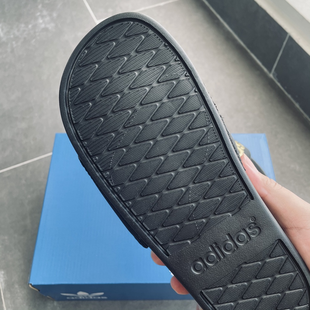 Dép chính hãng Adilette Comfort Gold quai ngang êm nhẹ thoải mái