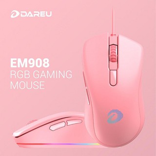 Chuột Gaming Dareu EM908 Led RGB Có led viền Bảo hành 24 tháng