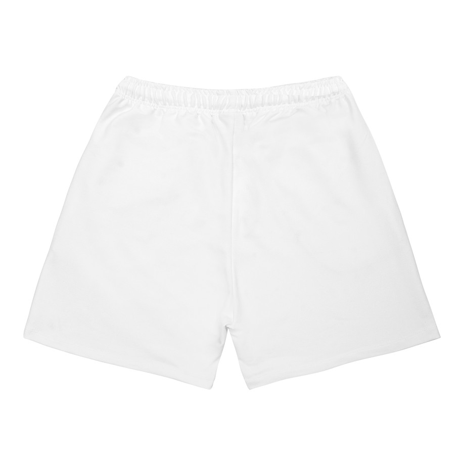 Quần short nữ lưng thun màu trắng Don't Kill My Vibe | White Short Academy