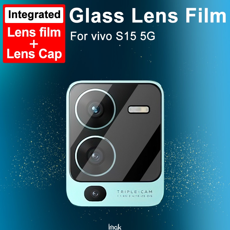 Imak Kính Cường Lực Bảo Vệ Ống Kính Điện Thoại Kèm Nắp Lens Cho Vivo S15 thumbnail