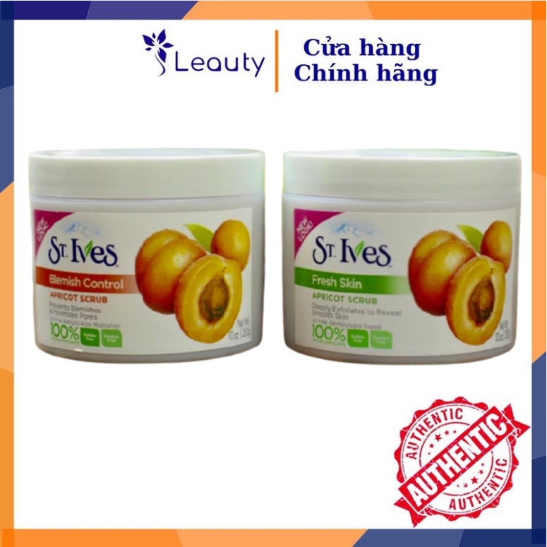 [Siêu Sale]Combo Bộ 2 hũ tẩy da chết toàn thân St.Ivest