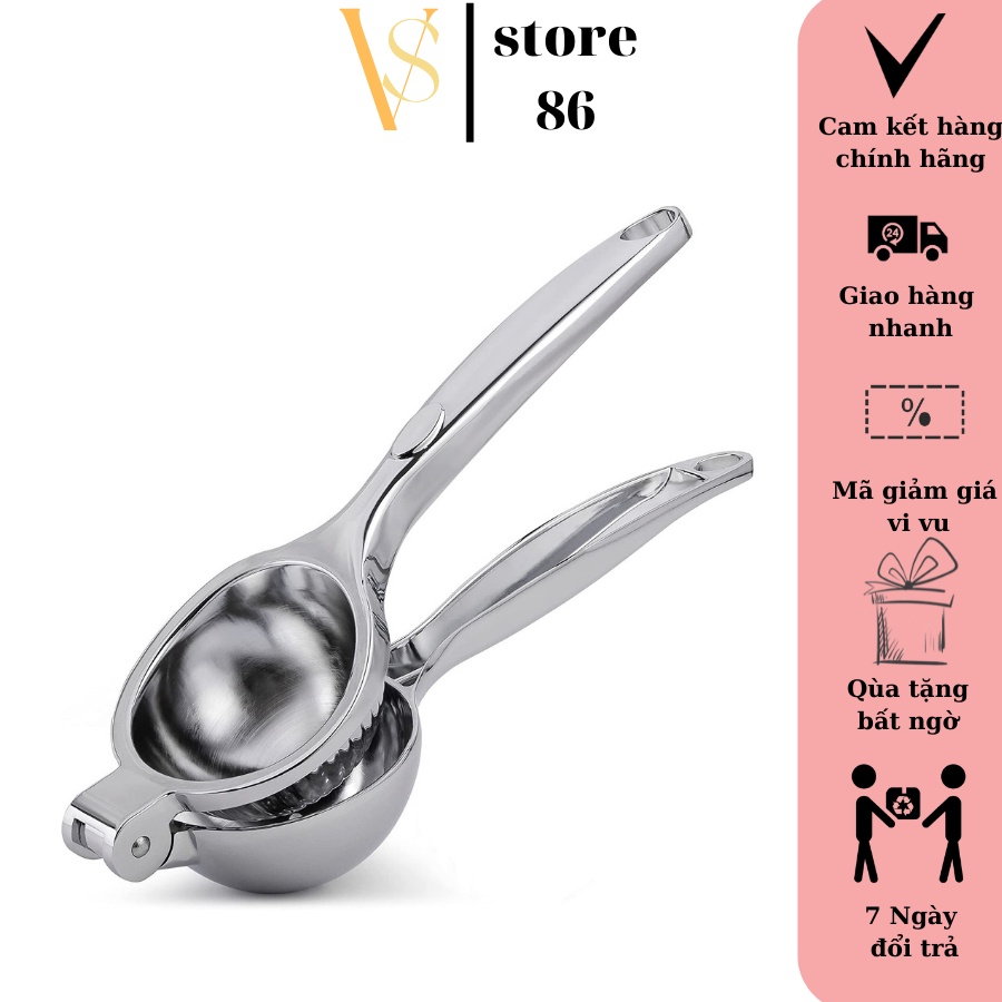 Dụng cụ ép chanh ,tắc bằng innox không gỉ-Cây vắt nước cốt chanh cho các chị em nội trợ tiện lợi VS STORE