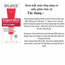 Kem mắt máu rồng Balance Dragons Blood Eye Cream15ml