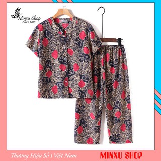 Bộ Đồ Trung Niên Chất Lanh Cao Cấp Mặc Ở Nhà- Chất Vải Mềm Mát - Lịch Sự, Sang Trọng (GB01-GB12)