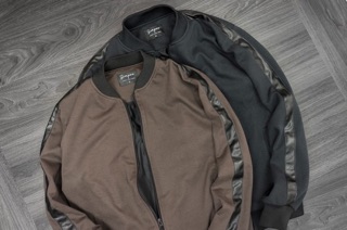 ÁO KHOÁC BOMBER PHỐI DA