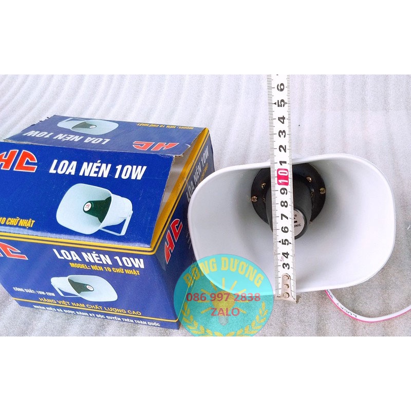 LOA NÉN 10W NHỎ - TRỢ LỜI HOẶC BẪY CHIM - LOA PHÓNG THANH 8W 10W