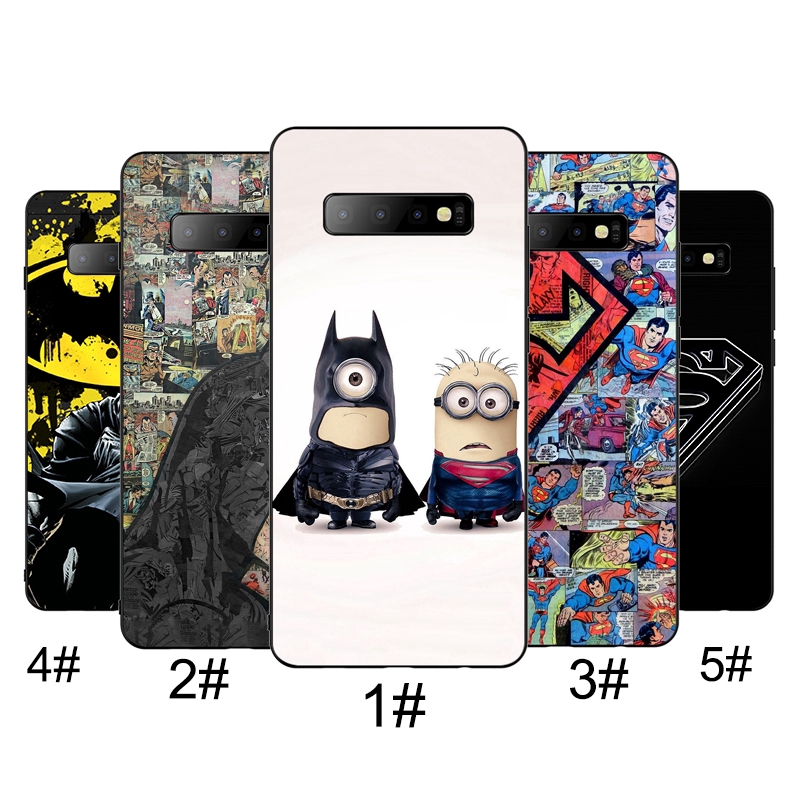 Ốp Điện Thoại Hình Batman Superman Dark Knight Cho Samsung Galaxy S10 E S8 S9 S10 Plus S7 Edge S6