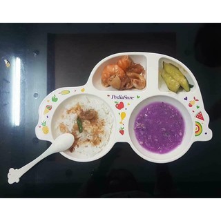 Khay ăn dặm kèm muỗn và ly abbot