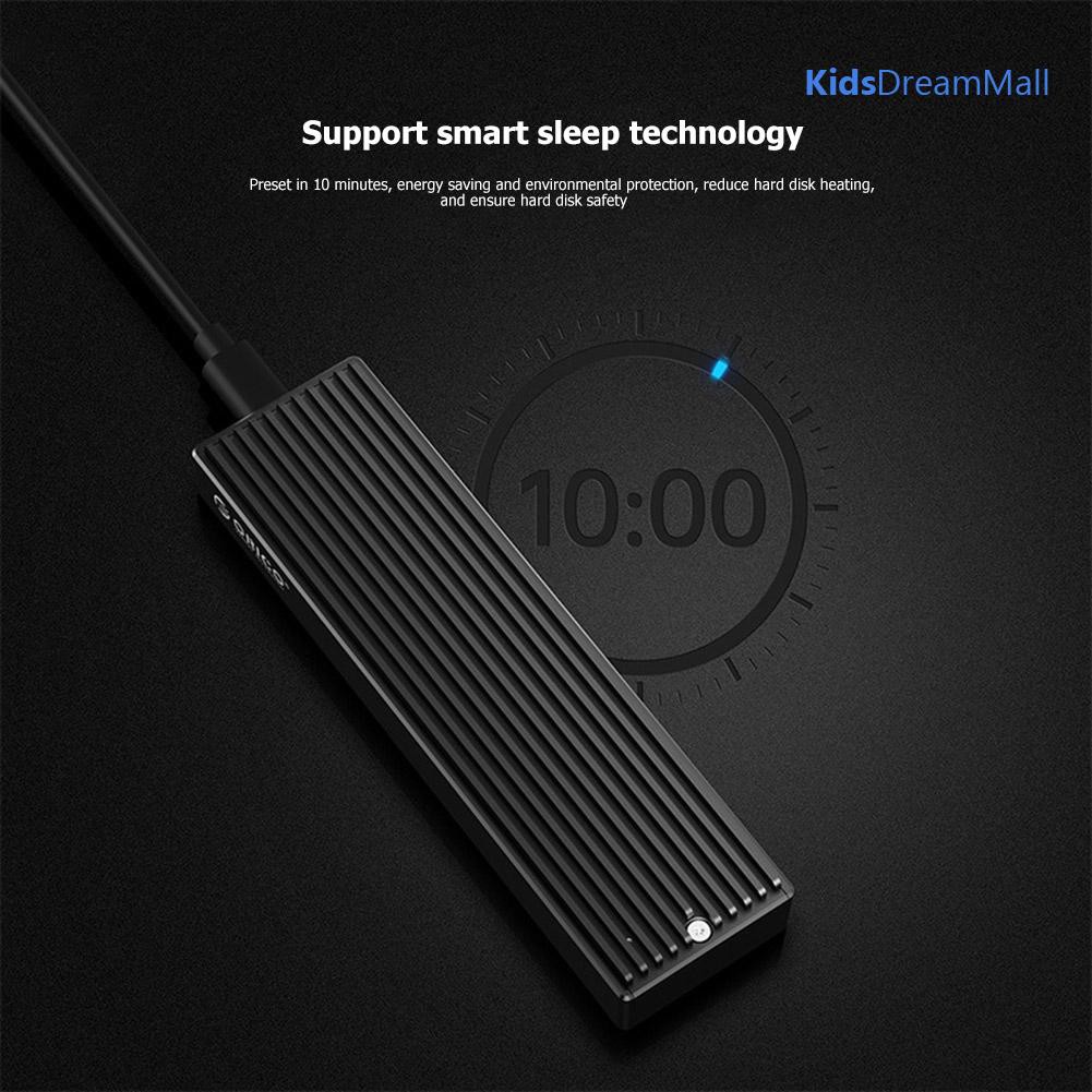 Hộp Ổ Cứng Ngoài Orico M2Pv-C3 Type-C M.2 Nvme Ssd Usb3.1 10gbps | BigBuy360 - bigbuy360.vn