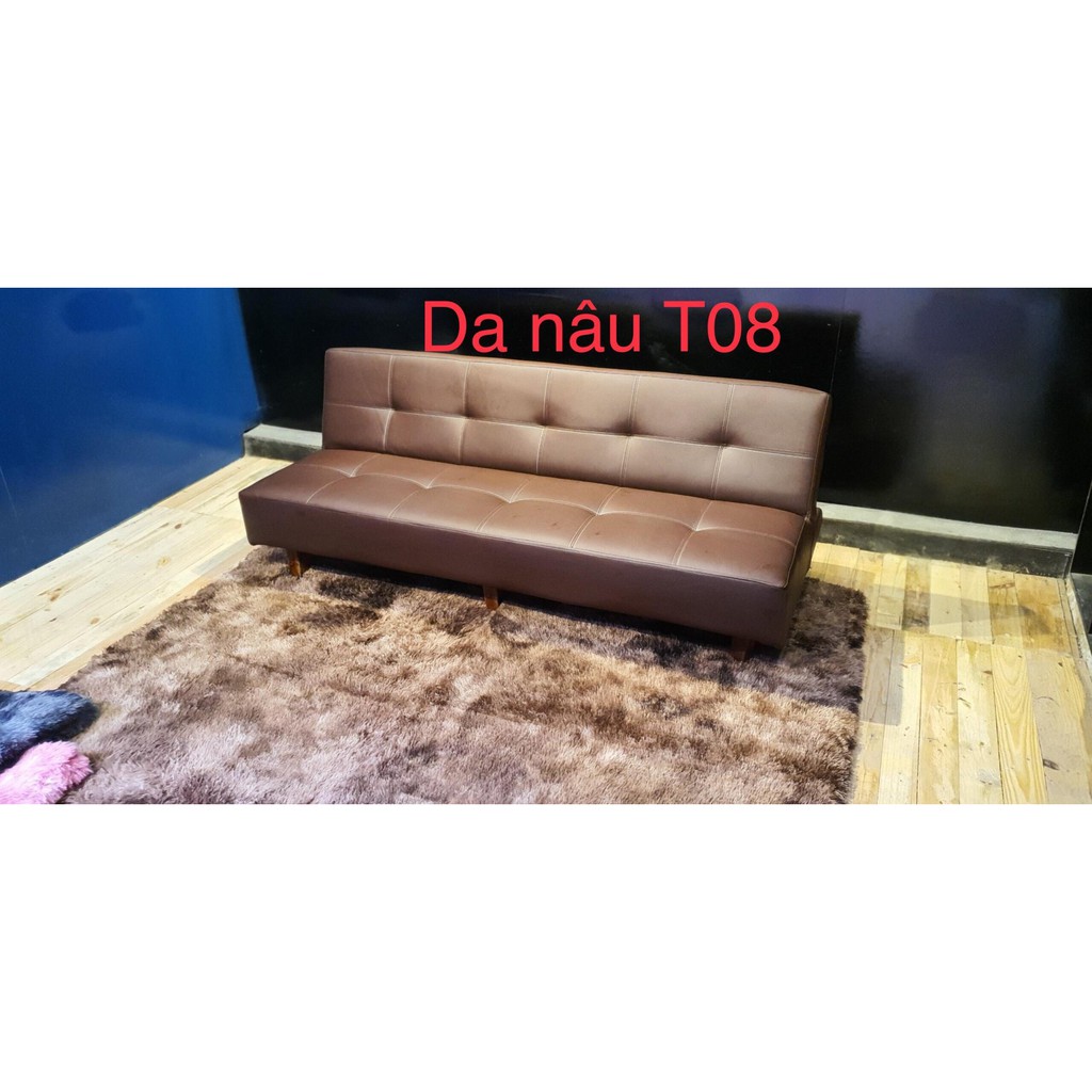 [ Xả hàng ] Sofa bed da . Sofa giường. Bọc da Royal cao cấp.