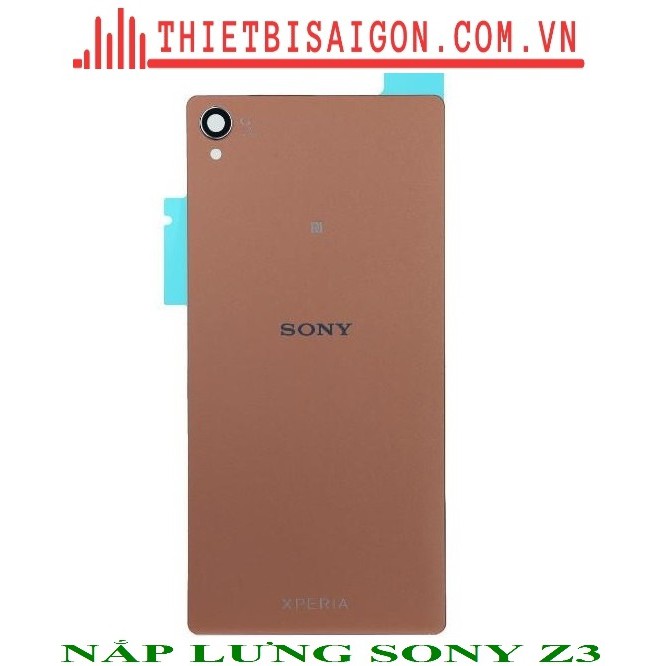 NẮP LƯNG SONY Z3 MÀU VÀNG