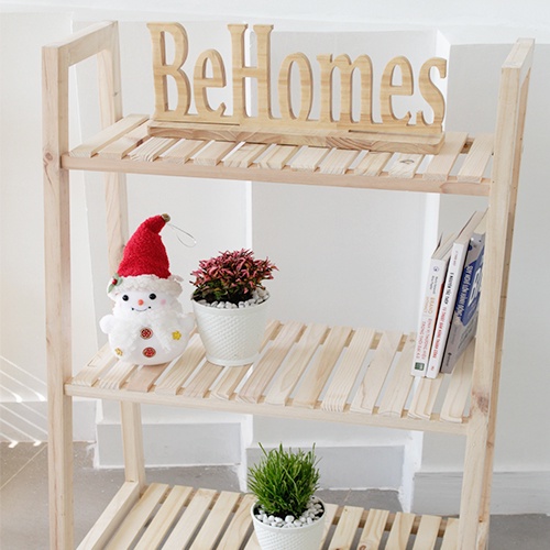 Kệ sách Behomes 3 tầng mặt nan