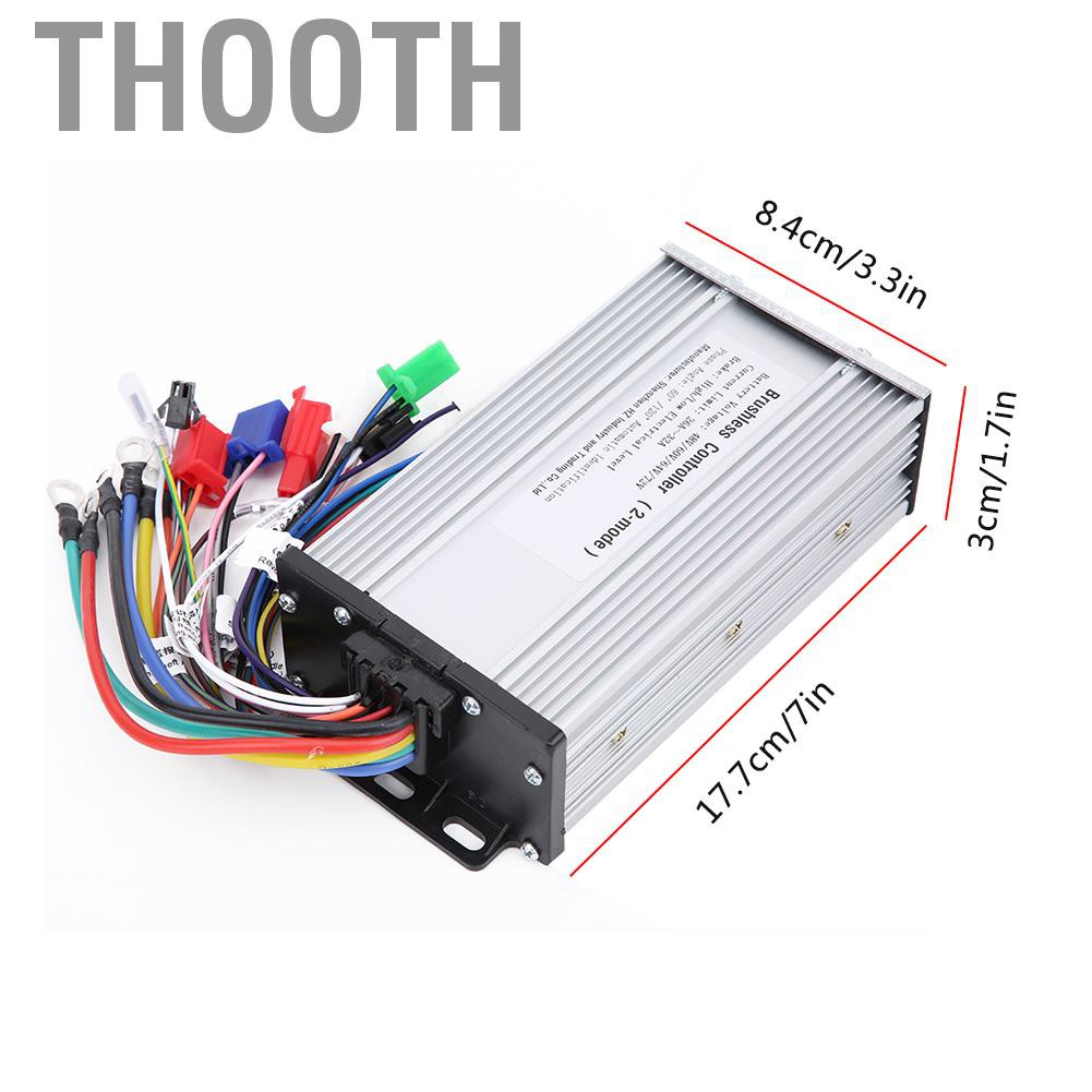 Thooth Electric Scooter Motor Controller 12Tube Metal Stable