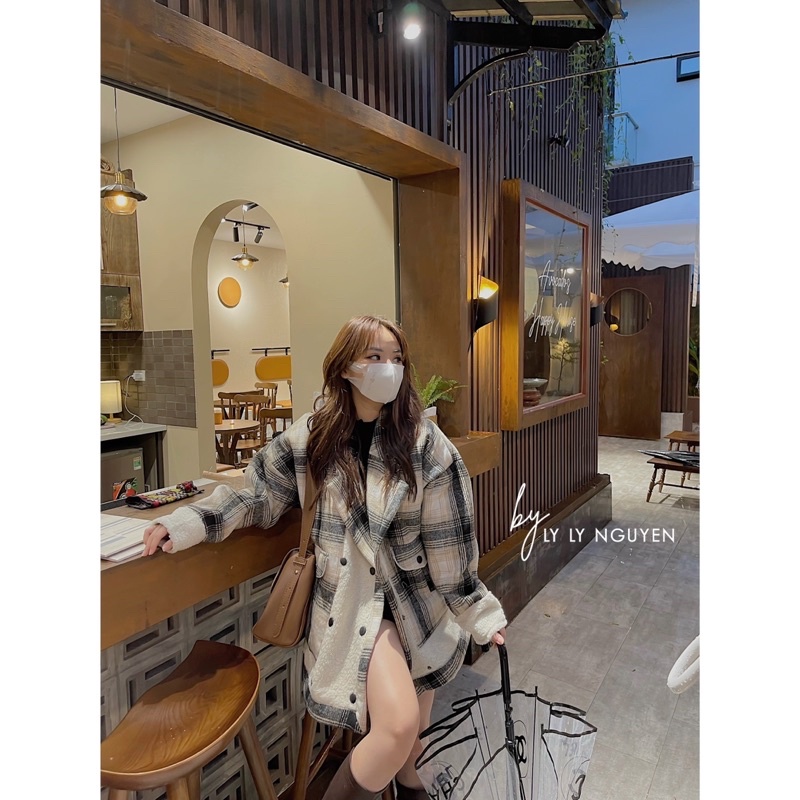 Áo khoác dạ Korea ấm áp dành cho nữ | BigBuy360 - bigbuy360.vn
