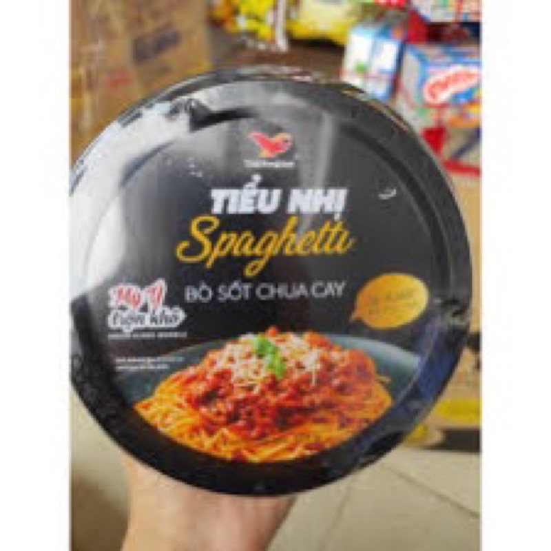 MÌ TRỘN HỘP TIỂU NHỊ SPAGHETTI BÒ SỐT CHUA CAY | BigBuy360 - bigbuy360.vn