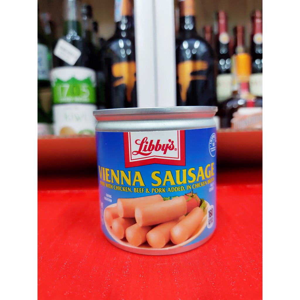 Xúc xích đóng hộp Libbys Vienna Sausage 130g